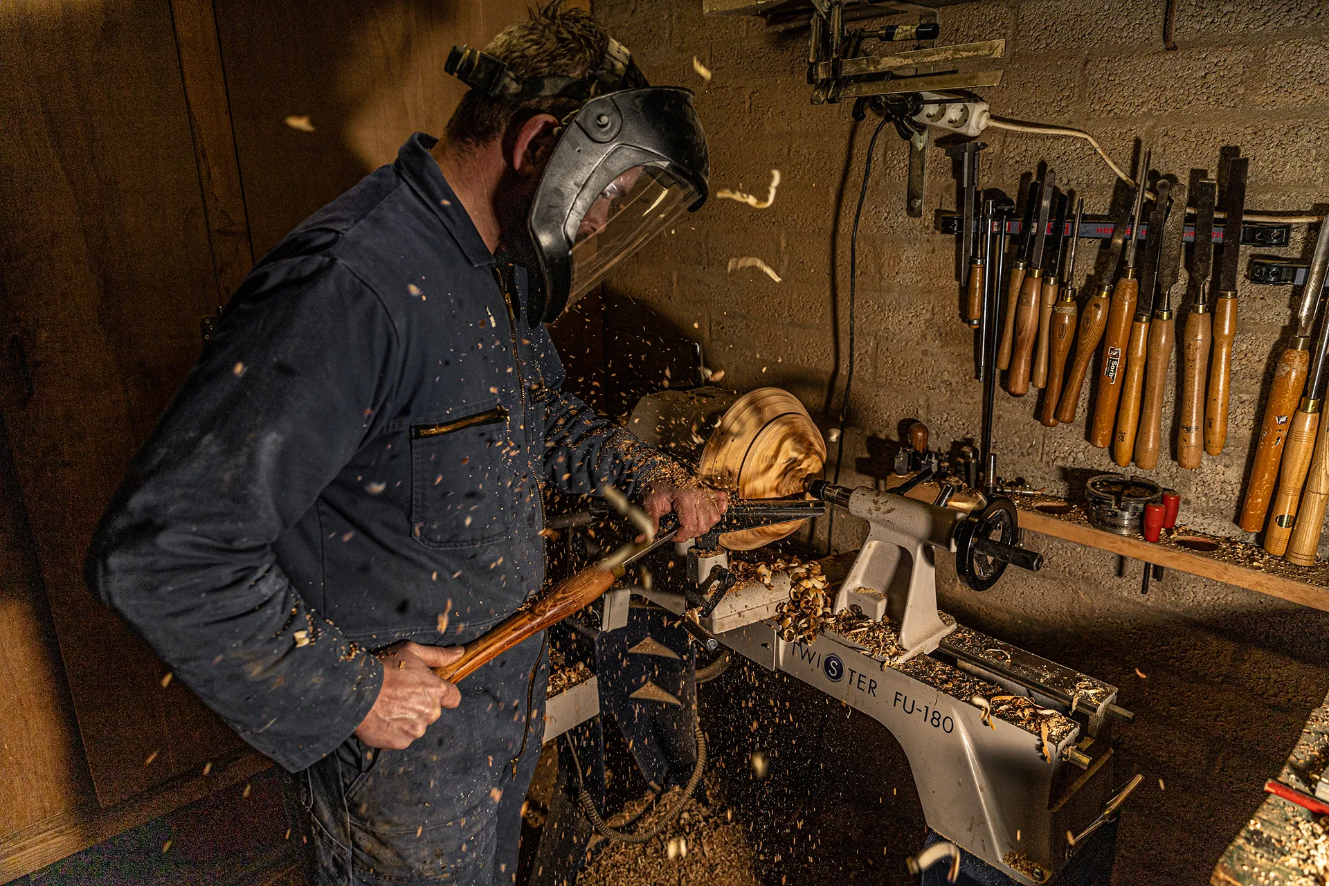 Eikenhouten salontafel